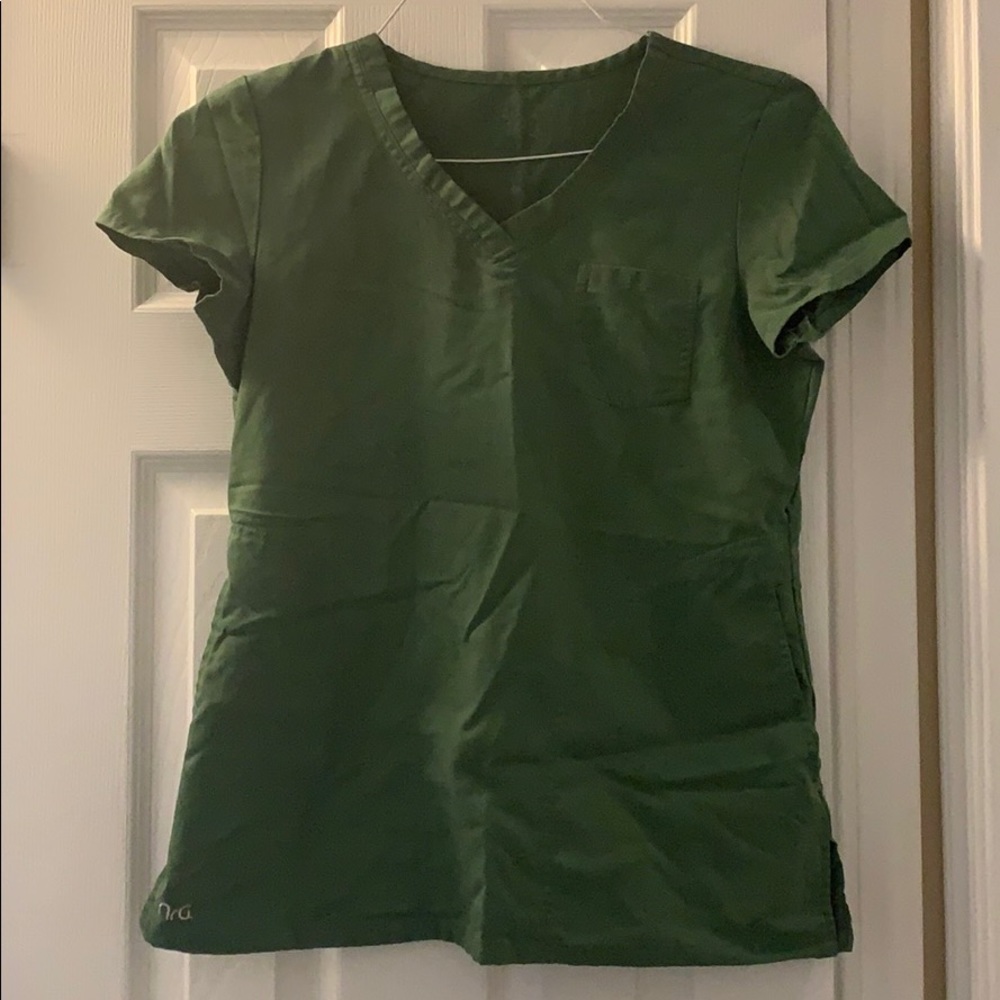 Women’s XS Green Scrub Top